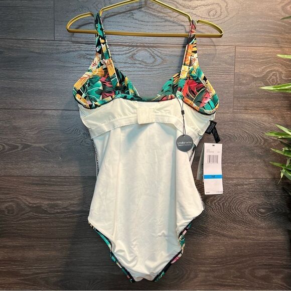 COCO REEF Enrapture Bra Sized Underwire One Piece Molded Push Up in Sz 36E. NWT! - Picture 7 of 16